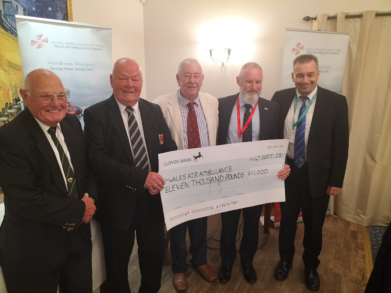 PRESENTATION TO WALES AIR AMBULANCE